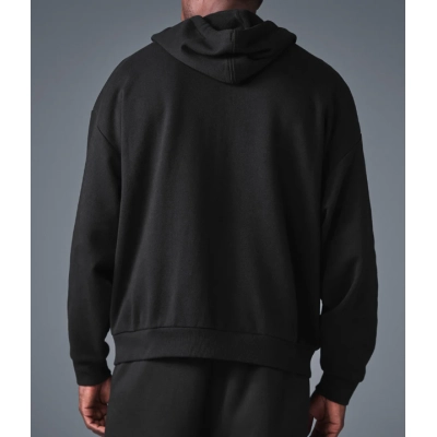 alo yoga Accolade Full Zip Hoodie Black 02