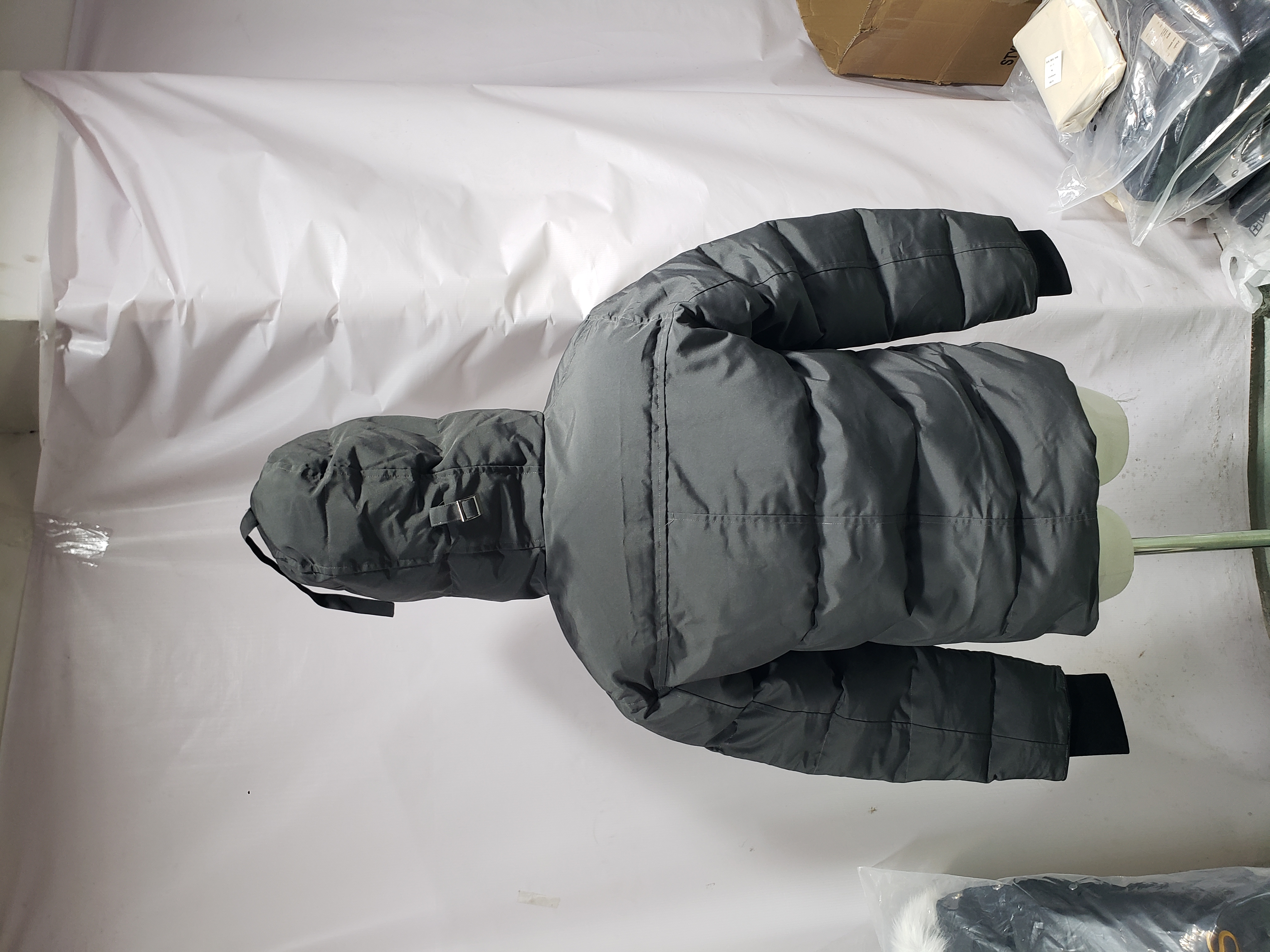 Canada Goose Down Jacket Gray and black