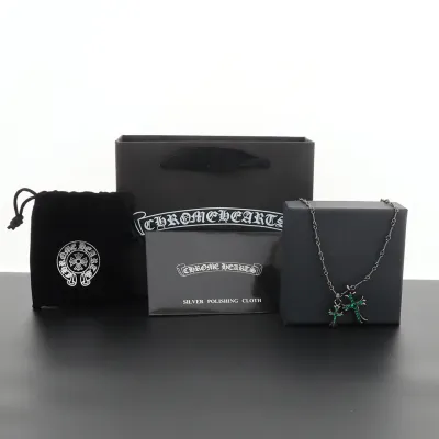 Chrome Hearts Necklace  Baltic Grown/ Black  02