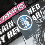 Hellstar Breaking News Long-Sleeve T-Shirt D3232 BlackWhite
