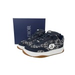 Dior B9S Skater Tweed Navy Blue