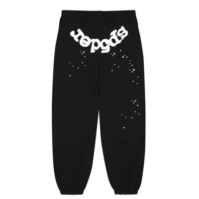 Sp5der OG Web Sweatpant Black 01