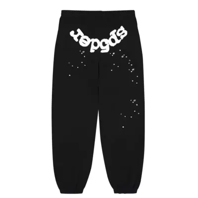 Sp5der OG Web Sweatpant Black 01
