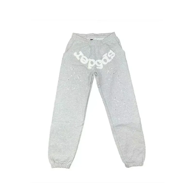 Sp5der Worldwide Sweatpant Gray 01