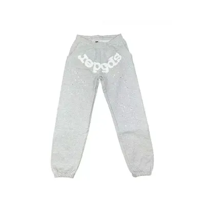 Sp5der Worldwide Sweatpant Gray 01