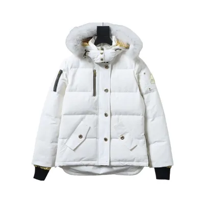 Moose Knuckles Women's Golden Scissors Classic Down jacket White 05 01