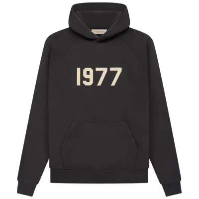 Fear of God Essentials Essentials 1977 Hoodie 'Iron' 01