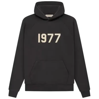 Fear of God Essentials Essentials 1977 Hoodie 'Iron' 01