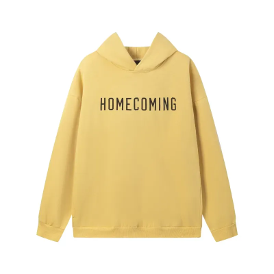 Fear of God Essentials Heavy Fleece Hoodie & Sweatpant Set Amber 02