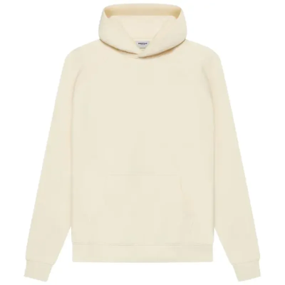 Fear of God Essentials Pull-Over Hoodie 'Buttercream' 02
