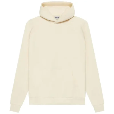 Fear of God Essentials Pull-Over Hoodie 'Buttercream' 02