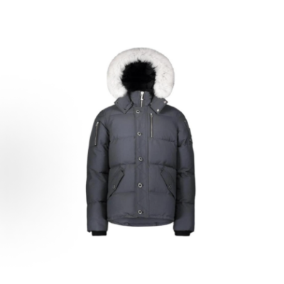 Moose Knuckles Original 3Q Fur Grey  （NFC) 01