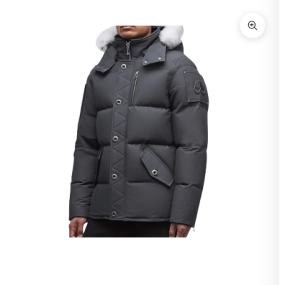 Moose Knuckles Original 3Q Fur Grey  （NFC) 02