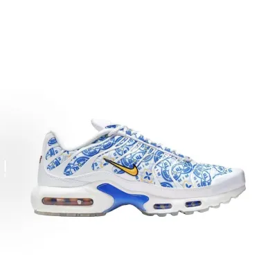 Nike Air Max Plus Blue and white pattern 02