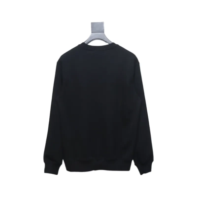 Bape Monkey Print Crewneck Sweatshirt 'BlackPink' 02