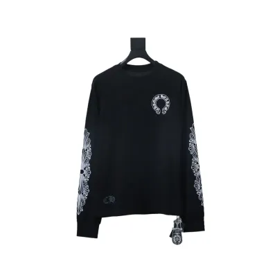 Chrome Hearts Matty Boy Shoulder Logo Crewneck Black 02