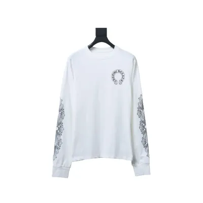 Chrome Hearts Matty Boy Shoulder Logo Crewneck White 02