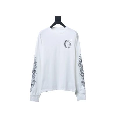 Chrome Hearts Matty Boy Shoulder Logo Crewneck White 02