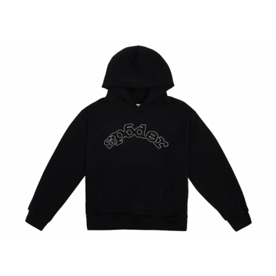 Sp5der OG Logo Hoodie Black 01