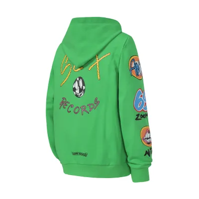 Chrome Hearts  Hoodie Green 01