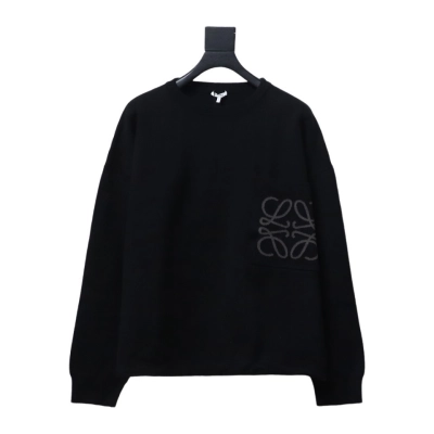 Loewe Pocket Printed Sweater 24Fw  black 01