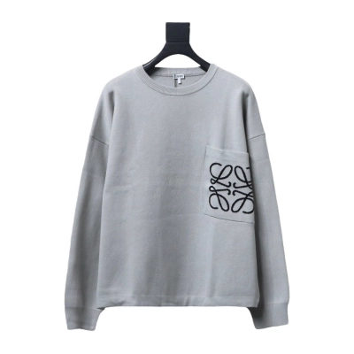 Loewe Pocket Printed Sweater 24Fw  grey 01