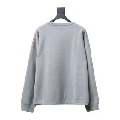 Loewe Pocket Printed Sweater 24Fw  grey 02