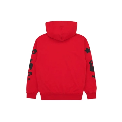 Sp5der Beluga Hoodie Red 02
