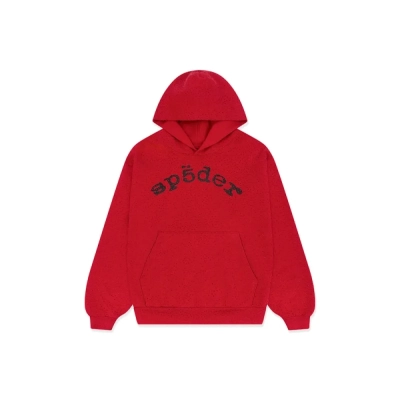 Sp5der VVS Hoodie Red 01