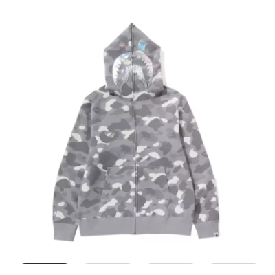 BAPE City Camo Shark Full Zip Hoodie (SS24) 01