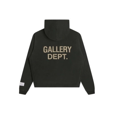 Gallery Dept. 90's Logo Hoodie Vintage Black 02