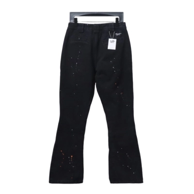 Gallery Dept Rhinestone-Studded Flared Black Jeans 02