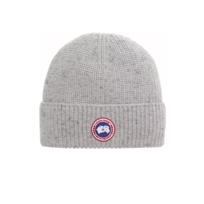 Canada Goose Rib Toque Beanie Mist Grey 01
