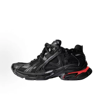 ( Pre-sale )Balenciaga MEN'S RUNNER LED SNEAKER IN BLACK 01
