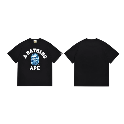 Bape T-Shirt  Blue print  #266  01