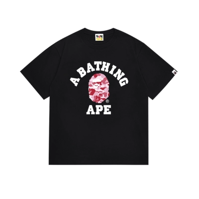 Bape T-Shirt  Red print  #266  02