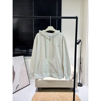 alo yoga Accolade Short jacket cream yellow 01