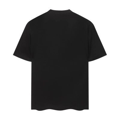 Sp5der T-Shirt T001 black  Red heart 02