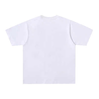 Sp5der T-Shirt T001 white  blue heart 02