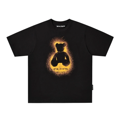 Palm Angels  # 2342 biack&orange 01