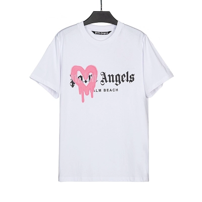 Palm Angels  # 2170 White & Pink 01