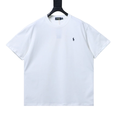 Polo Ralph Lauren 26ss Small Horse Logo Classic Embroidery Short Sleeve Shirt white 01