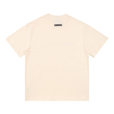 Fear of God T-shirt #2201 cream color 02
