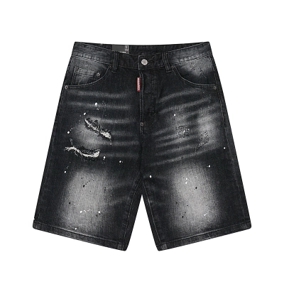 DSQUARED2 Micro Bullet Denim Shorts # 2036 02