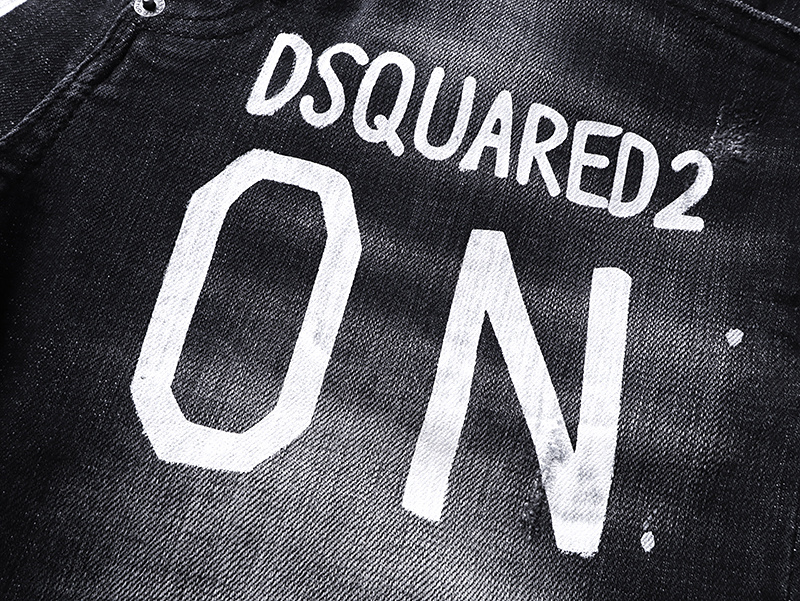 DSQUARED2 Micro Bullet Denim Shorts # 2030
