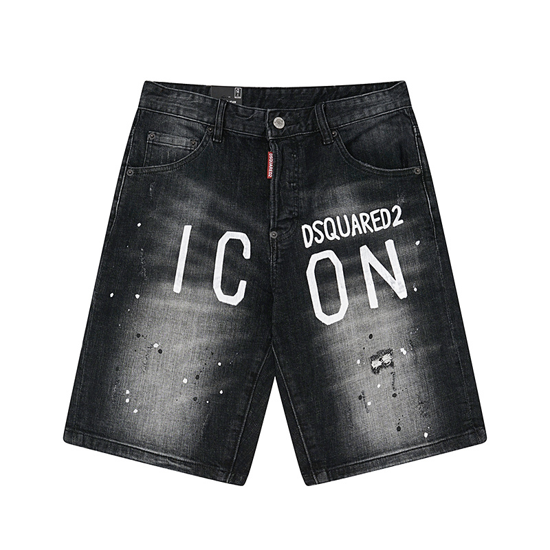 DSQUARED2 Micro Bullet Denim Shorts # 2030