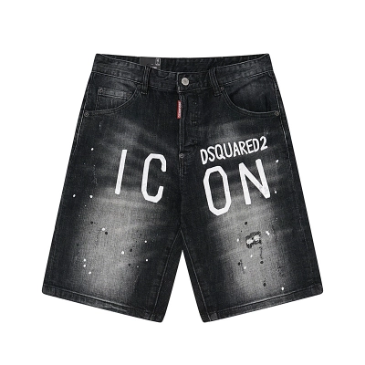 DSQUARED2 Micro Bullet Denim Shorts # 2030 02