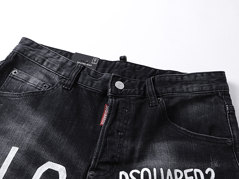 DSQUARED2 Micro Bullet Denim Shorts # 2030