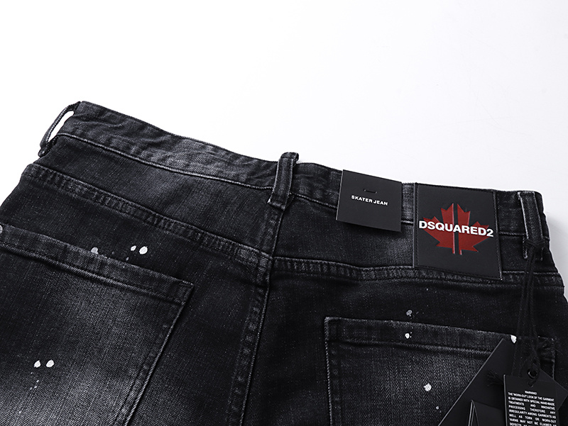 DSQUARED2 Micro Bullet Denim Shorts # 2030