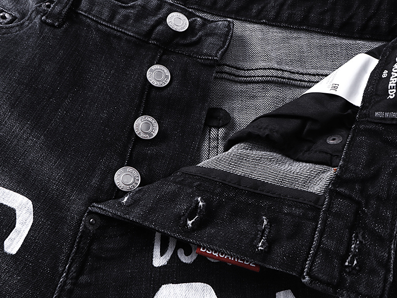 DSQUARED2 Micro Bullet Denim Shorts # 2030